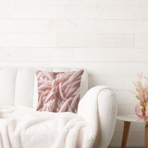 Rosa Silke Fabric Twist Design Kudde