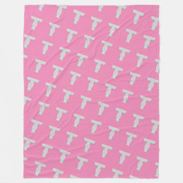 ROSA SILVER BREV T FLEECEFILT