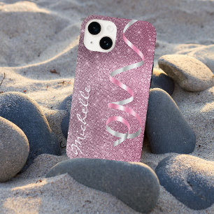 Rosa Silver Gnistra Ribbon Glam