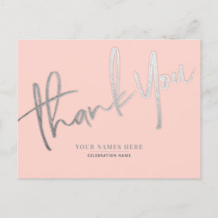 Rosa Silver Tack Elegant Universal Vykort