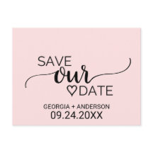  Rosa Simple Calligraphy Spara our Date