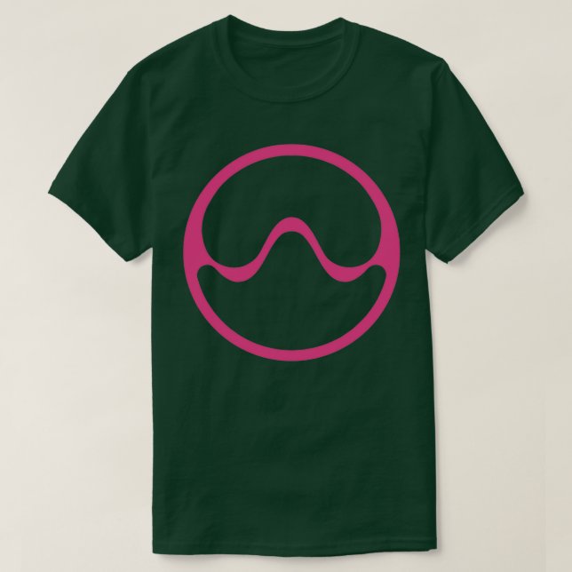 Rosa Sine Chromatica Wave T Shirt (Design framsida)
