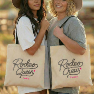 Rosa sista rodeo western Bach-fest Tygkasse