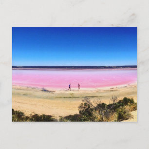 Rosa Sjö, Port Gregory Westerna Australien Vykort
