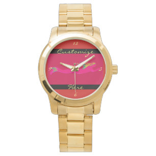 rosa sjöjungfru under vatten armbandsur