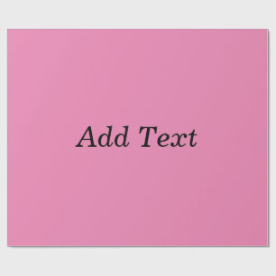 Rosa Skapa Egen Lägg Till Text Mall Presentpapper
