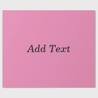 Rosa Skapa Egen Lägg Till Text Mall Presentpapper