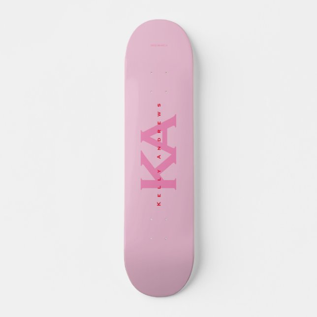 Rosa Skateboard (Framsida)