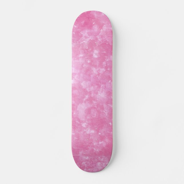 Rosa skateboarddäck skateboard bräda 21,5 cm (Framsida)