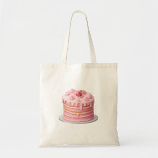 Rosa Skip Cake Emoji Tygkasse