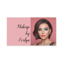 Rosa Skript QR-kod Foto Makeup