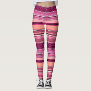 Rosa skuggar Illusion Rand Leggings ★ Psydefx ™
