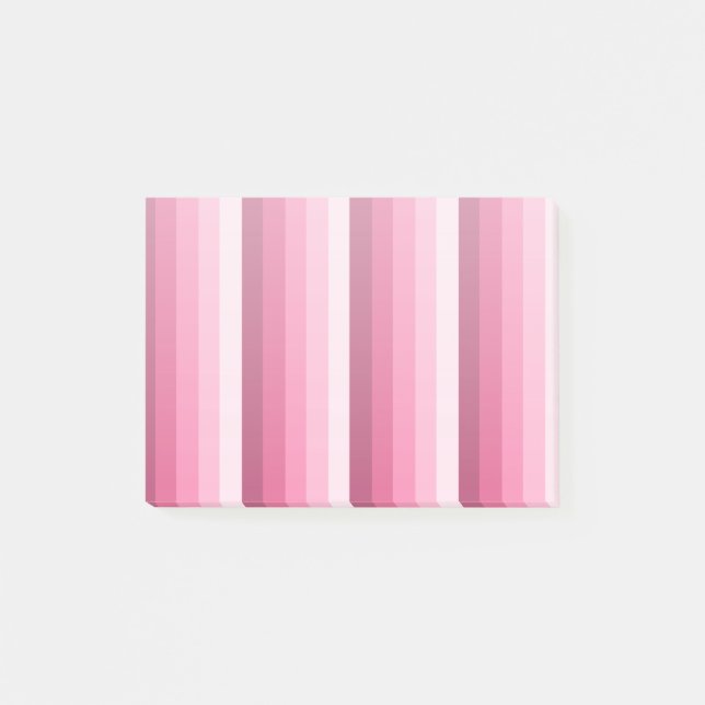 Rosa skuggstrimmor post-it block (Framsida)