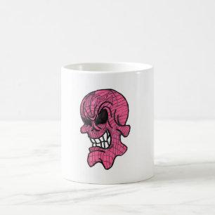 Rosa Skull Mugg