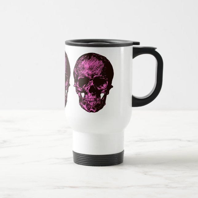 Rosa Skull Resemugg (Höger)