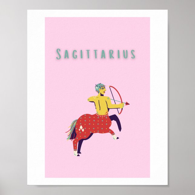 Rosa Skytten, stjärntecken, stjärnbild Poster (Framsidan)