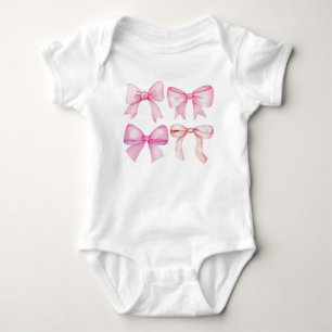 Rosa slingor i akvarell t shirt