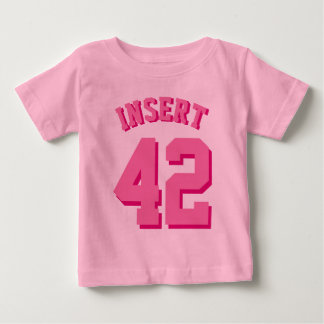 Rosa Småbarn | Idrottsedel Jersey T Shirt