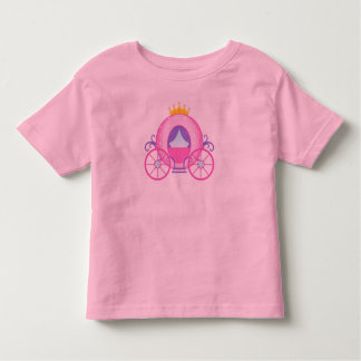 Rosa Småbarn Princess Carriage Shirt T-shirt