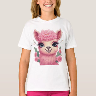 Rosa Smiling Baby Lama T Shirt