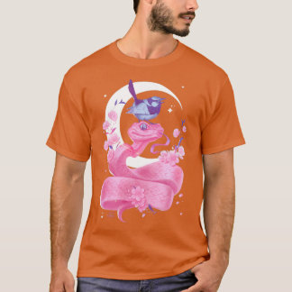 Rosa Snake and Bird T Shirt