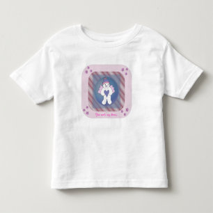 Rosa Snöängel T-Shirt