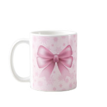 Rosa Snöflingor och Bow