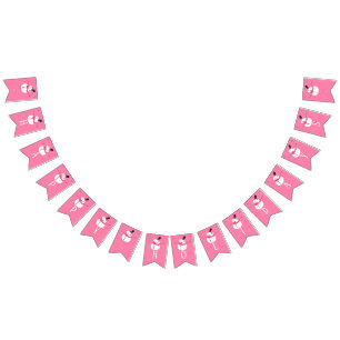 Rosa Snögubbe, Glad helg Vimplar