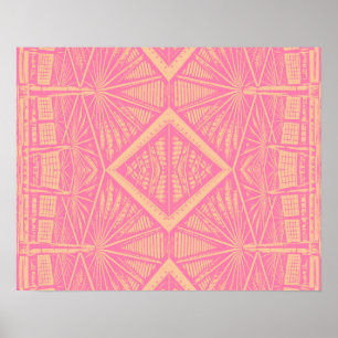 ROSA SNÖRE - Digital - Fractal Art - Poster