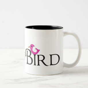 Rosa Snowbird Två-Tonad Mugg