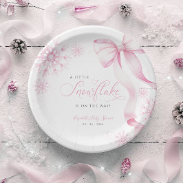 Rosa Snowflake Baby Shower
