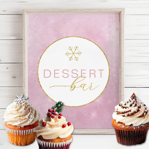 Rosa Snowflake Dessert Pub