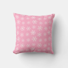 Rosa Snowflake Pillow Kudde