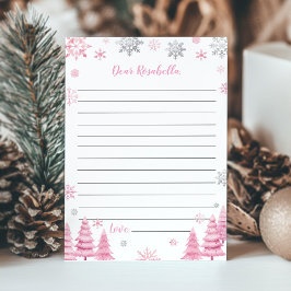 Rosa Snowflake Winter Birthday Time Capsule Card Tack Kort