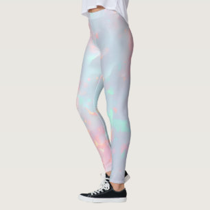 Rosa Soft Mint Guld Lyx Modern Kollektion Leggings