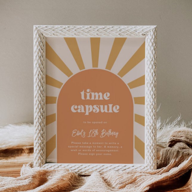 Rosa Sol Time Capsule-tecken (Skapare uppladdad)