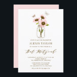 Rosa Solblommor i Mason Burk sommarBat mitzvah Inbjudningar<br><div class="desc">Familjen Inbjudan och vänner till ditt evenemang med anpassadets bat mitzvah inbjudan. Den har rosa solblommor i en Mason burk. Anpassa genom att lägga till information. Den här bat mitzvah solrosinbjudan är perfekt för alla teman eller säsonger.</div>