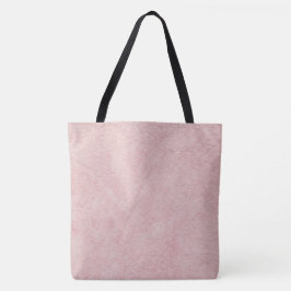 Rosa Solid Texturerad Färg Tygkasse