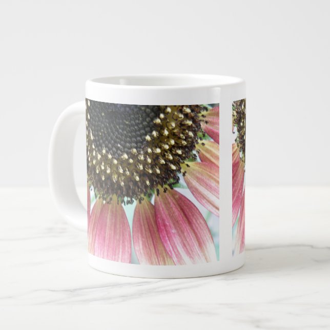 Rosa Solros Mugg Jumbo Mugg (Framsida vänster)