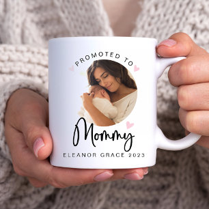 Rosa som befordras till Mamma Photo Gift Mugg