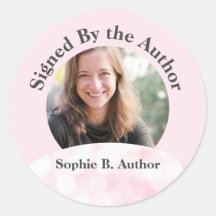 Rosa som undertecknats av författaren Bok undertec