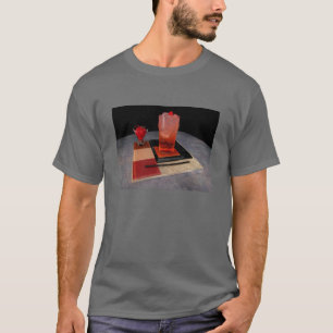 Rosa sommar tee