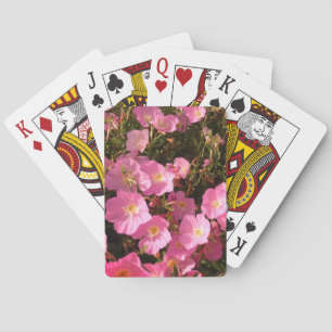 Rosa sommarblommor Fotopakort Casinokort