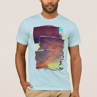 Rosa sommarhimmel t shirt