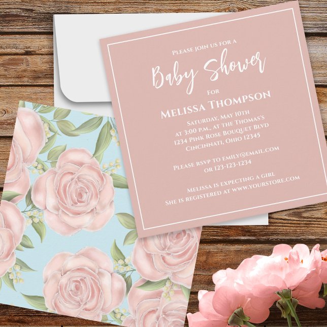 Rosa Söt Botaniskt Flicka Bukett med rosor Cute (Skapare uppladdad)