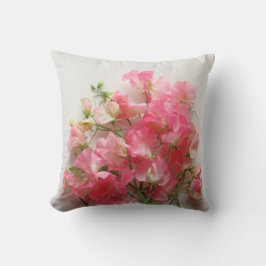 Rosa söt pära bouquet kudde