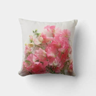 Rosa söt pära bouquet kudde