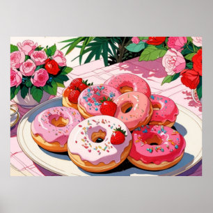Rosa Söt Poster