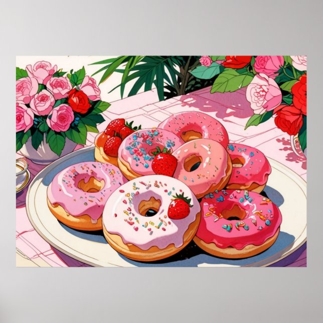 Rosa Söt Poster (Framsidan)