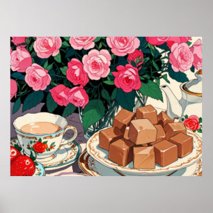 Rosa Söt Poster